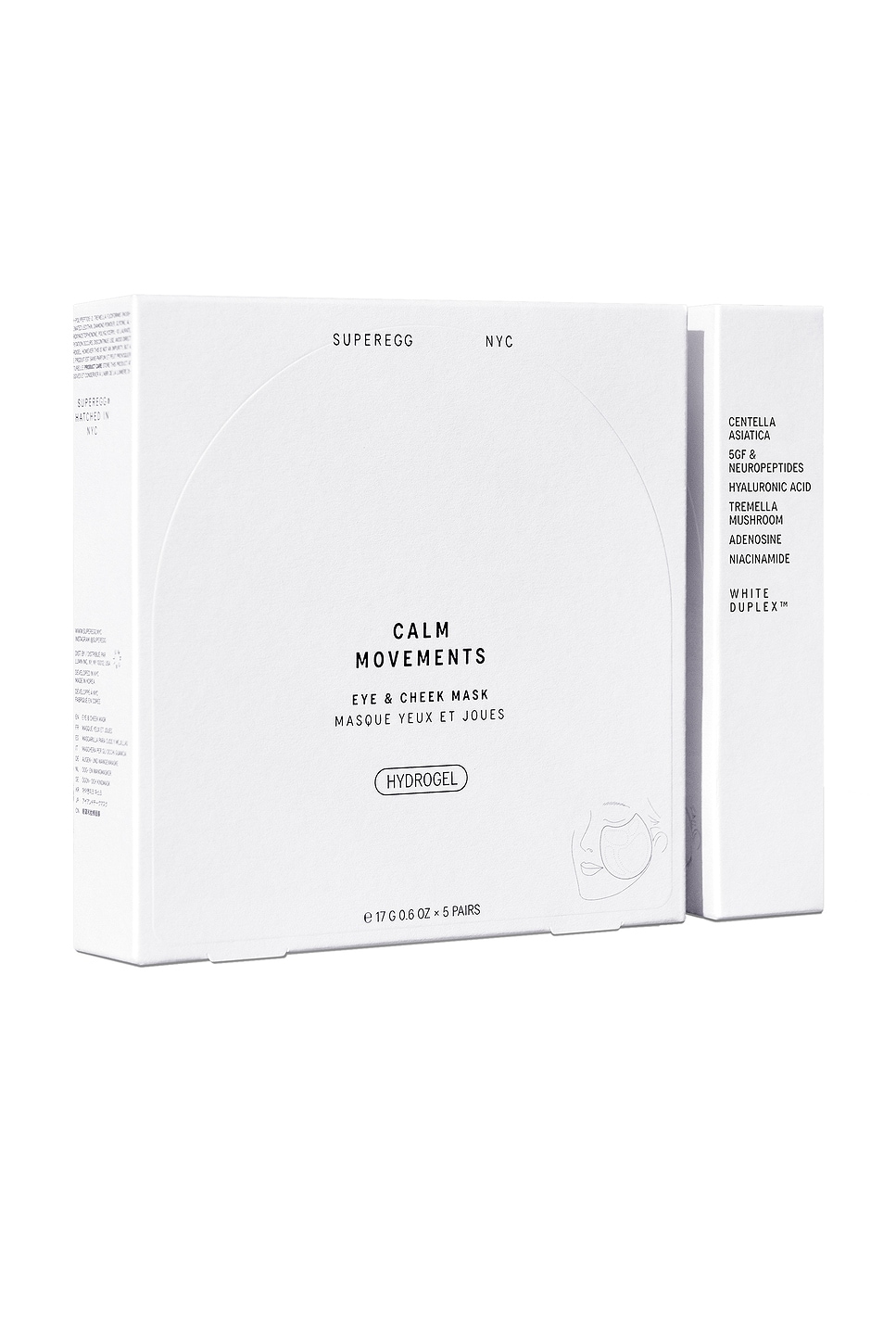 Calm Movements Eye & Cheek Mask Pack Of 5 - thumbnail 3