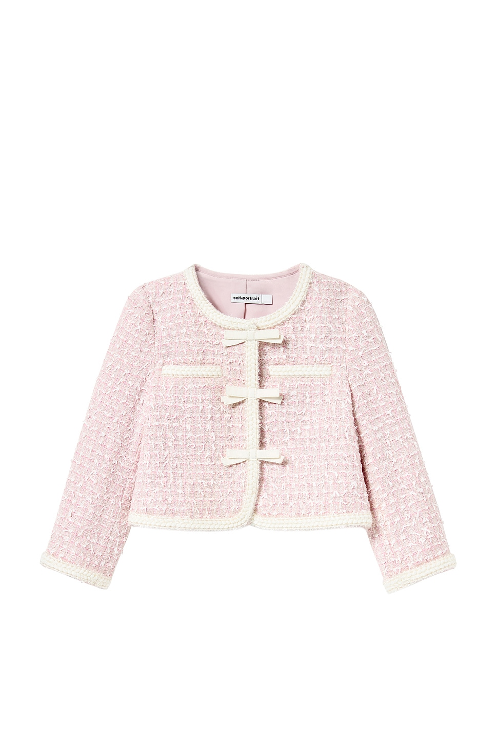 Self-Portrait｜JACKETS (PASTEL BOUCLE JACKET (PF24110JAC Pastel Boucle Jacket – self-portrait-EU