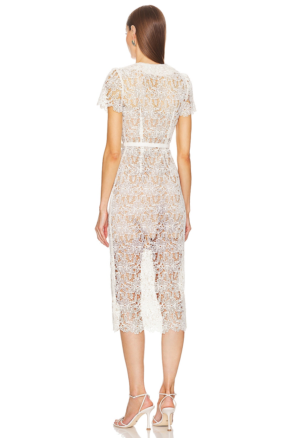 self-portrait - Lace Midi Dress | Plush self-portrait - Lace Midi Dress | Plush