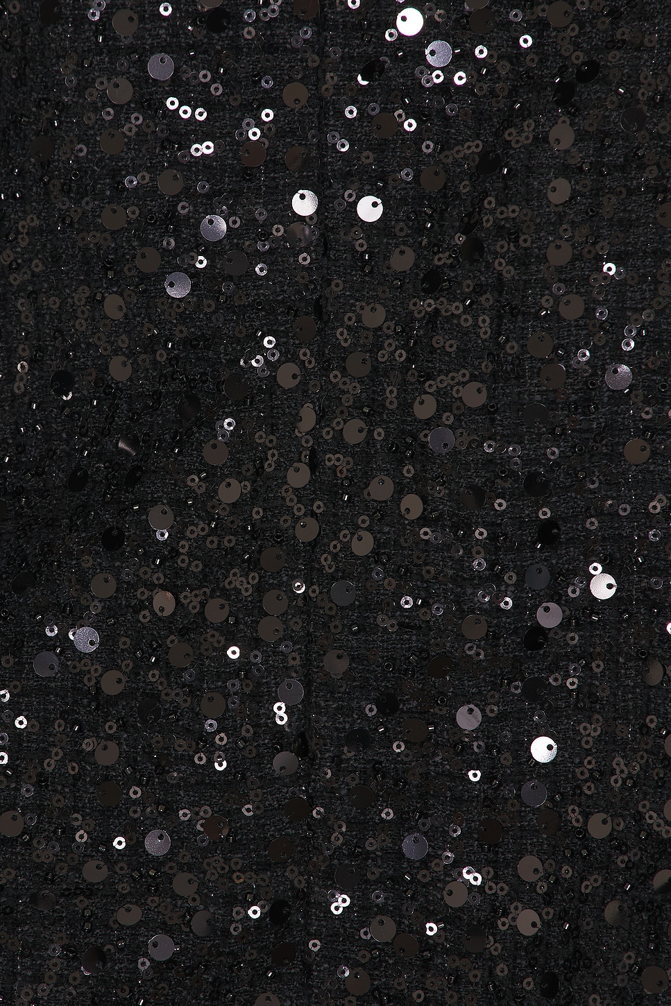 Sequin Boucle Mini Dress - Thumbnail 4