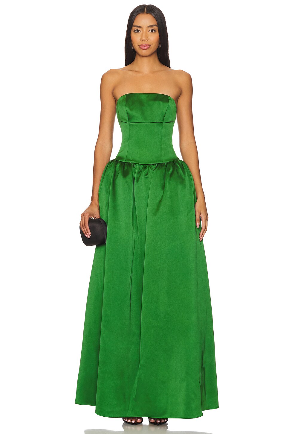 Satin Maxi Dress