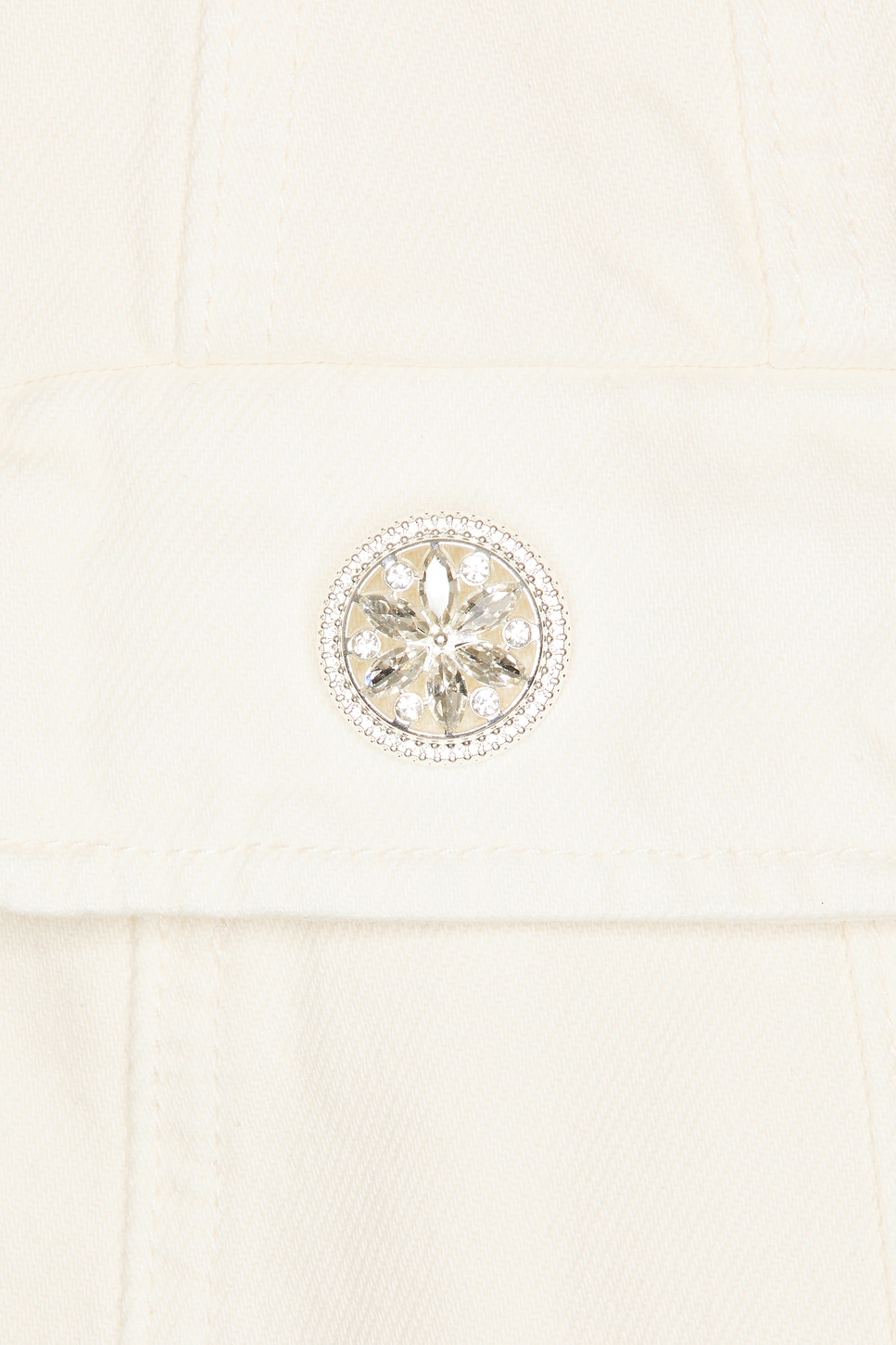 ワンピース SELF PORTRAIT 'Cream Collared Denim Mini' dress Cream Collared Denim Mini Dress – self-portrait-US