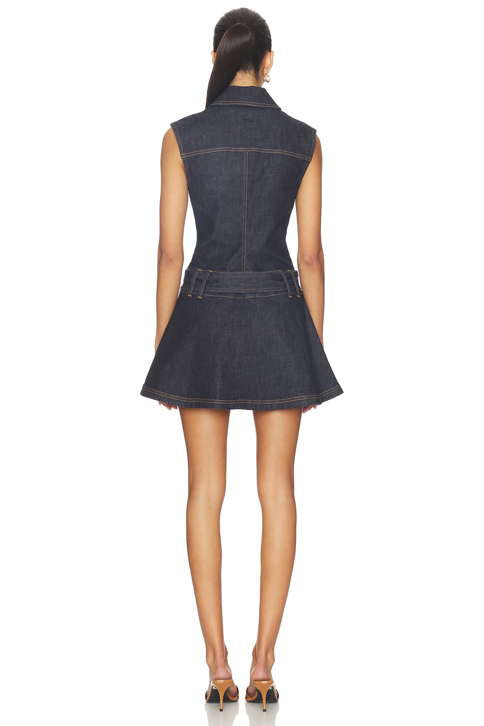 denim mini dress revolve Denim Shirt Mini Dress