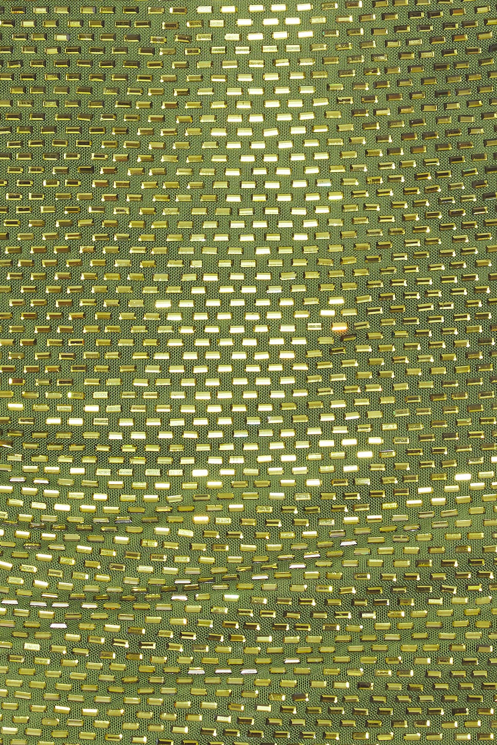 self-portrait Olive Rhinestone Mini Dress in Green | REVOLVE