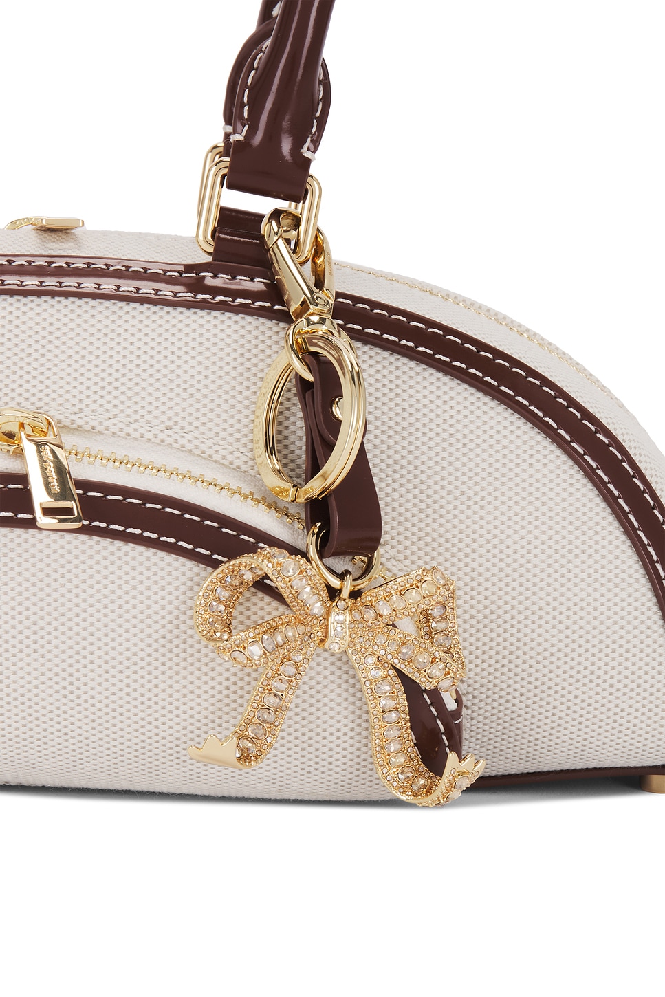 Canvas Curved Shoulder Bag