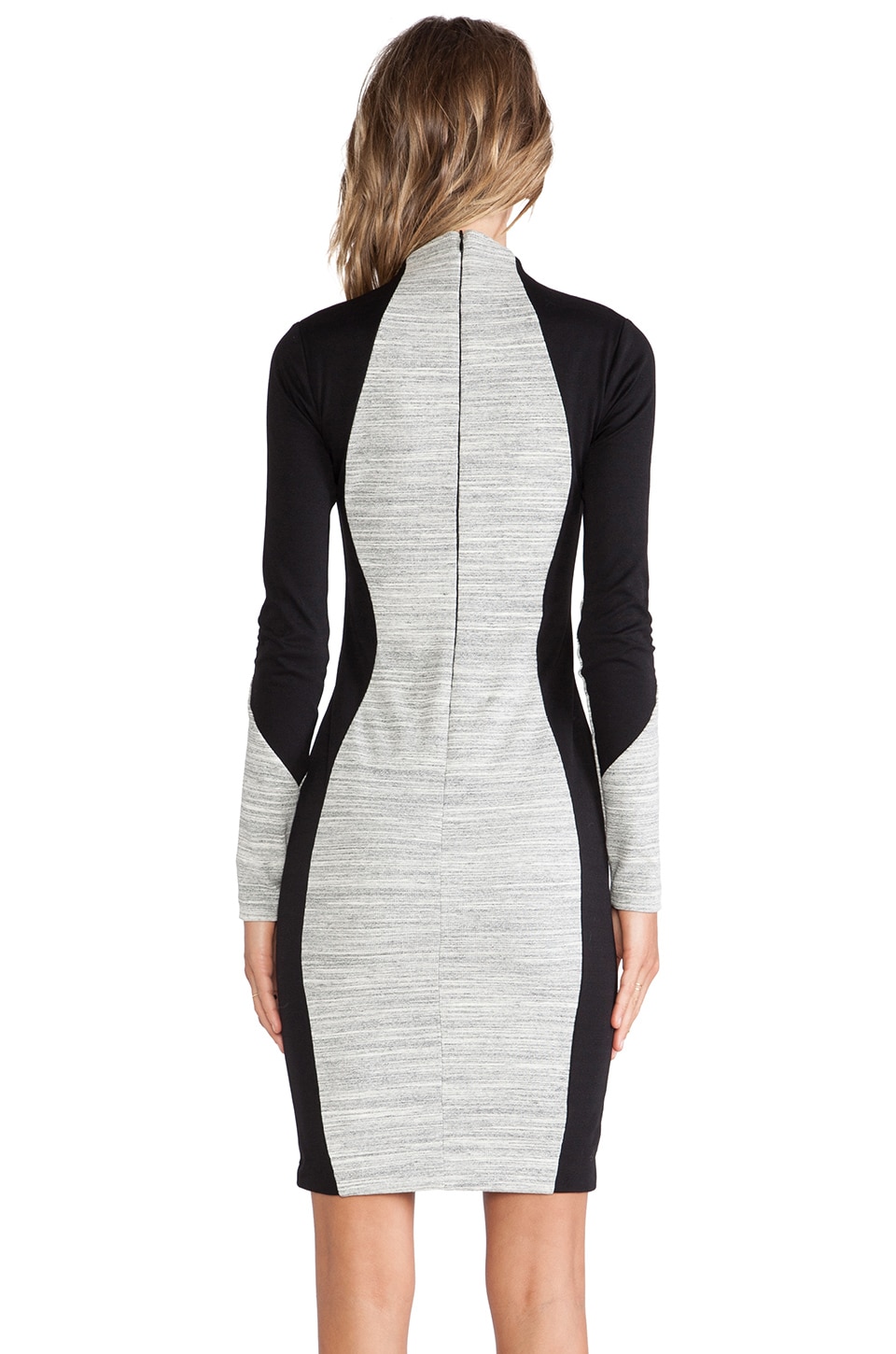 sen Muriel Dress in Heather Grey Stripe & Black | REVOLVE