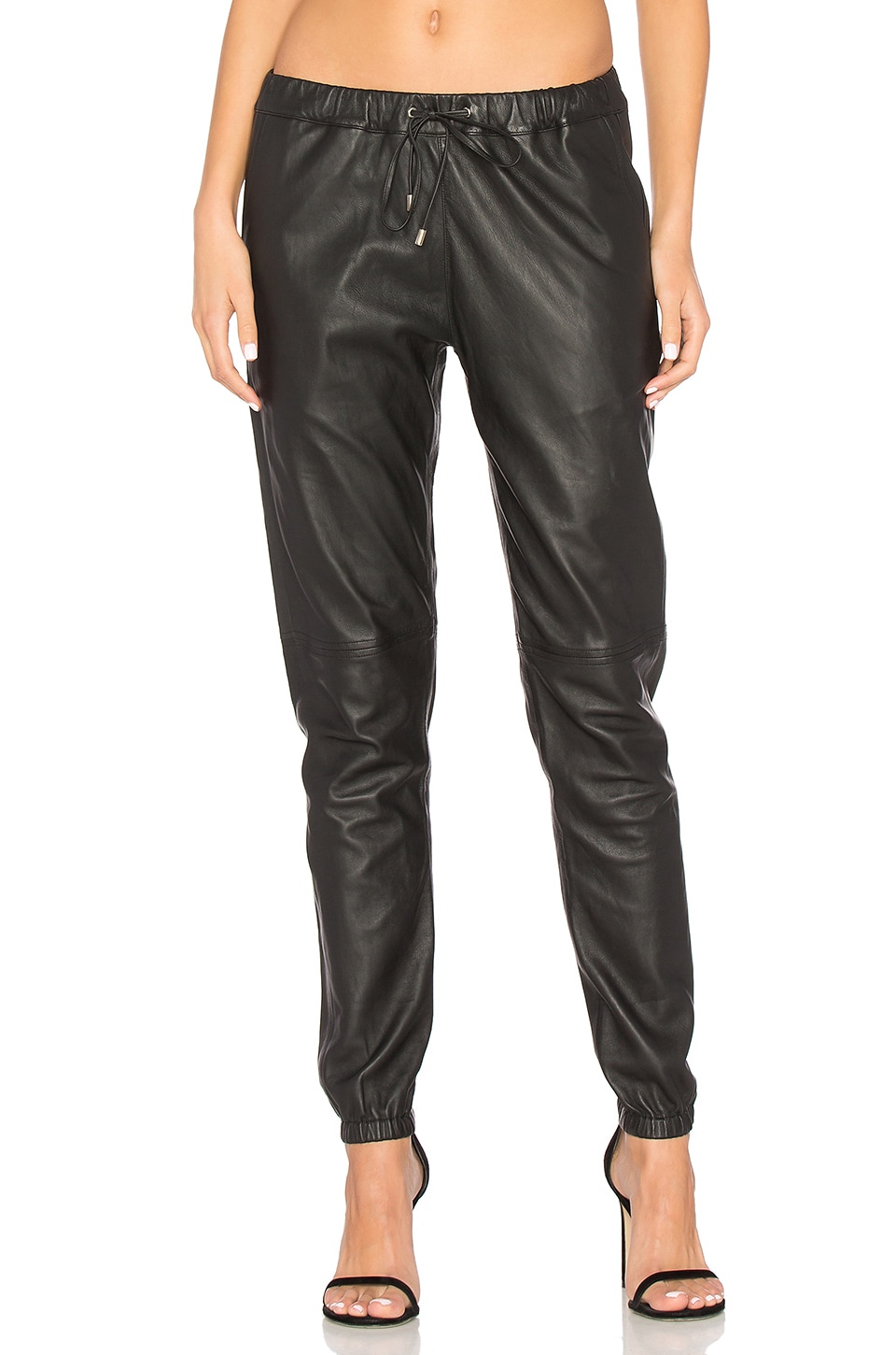 sen Camden Leather Pants in Black | REVOLVE