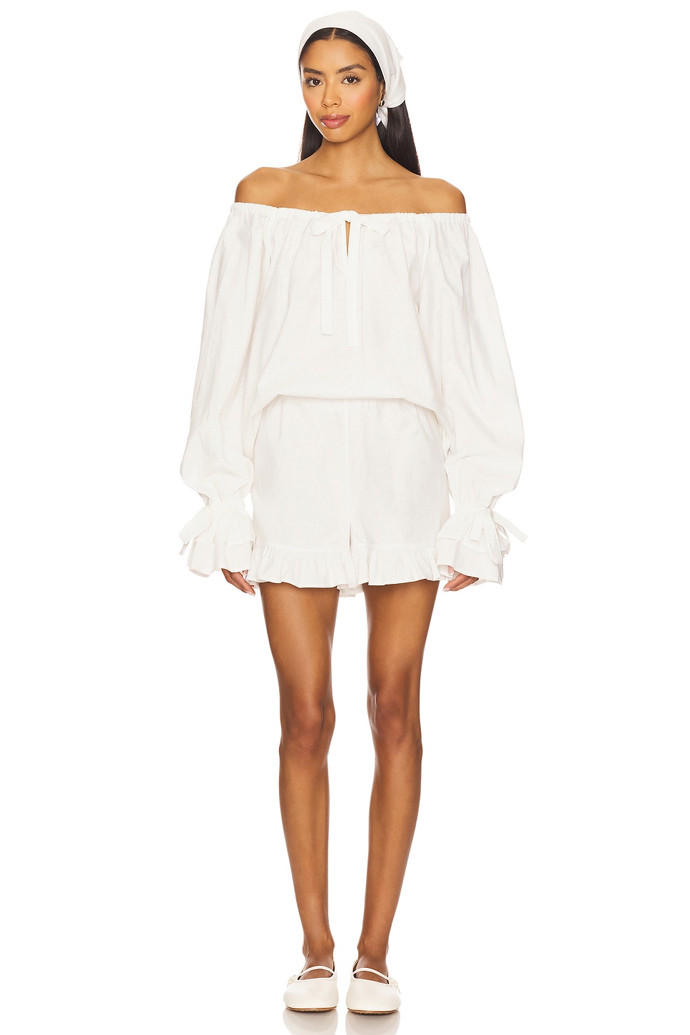 Cha-cha Lounge Short With Headscarf
