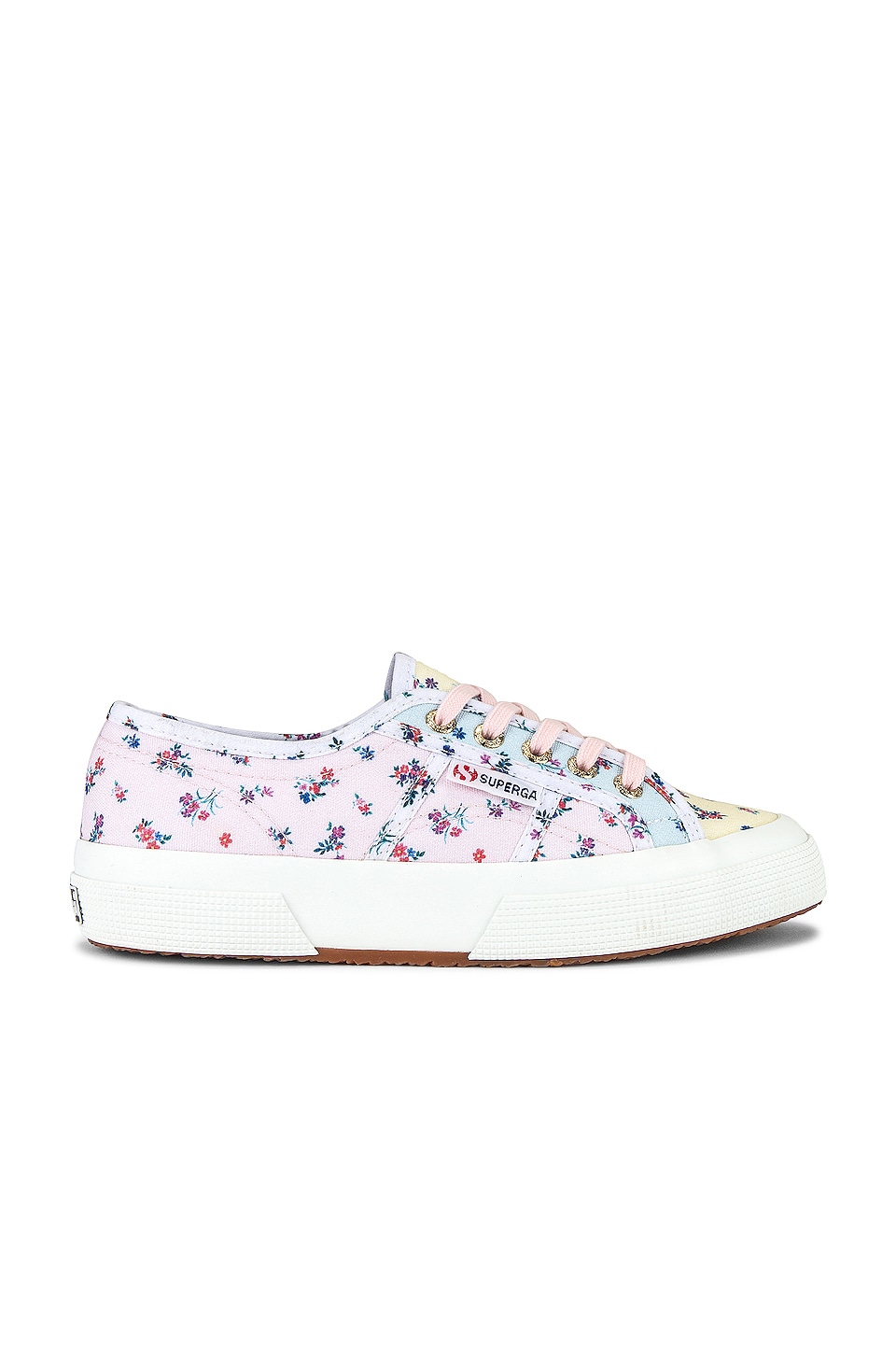 Superga 2750 Floral Sneaker in Pink Floral Mix | REVOLVE