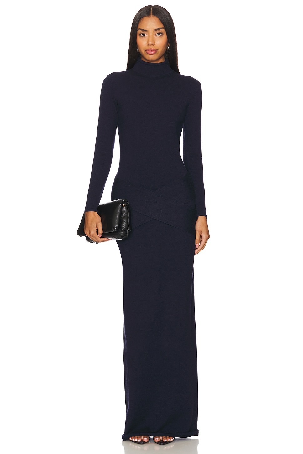 cable knit sweater dress near me Devina Cable Knit Colorblock Sweater Dress in Grey