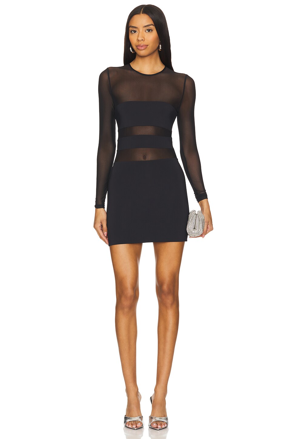 Lars Mesh Mini Dress