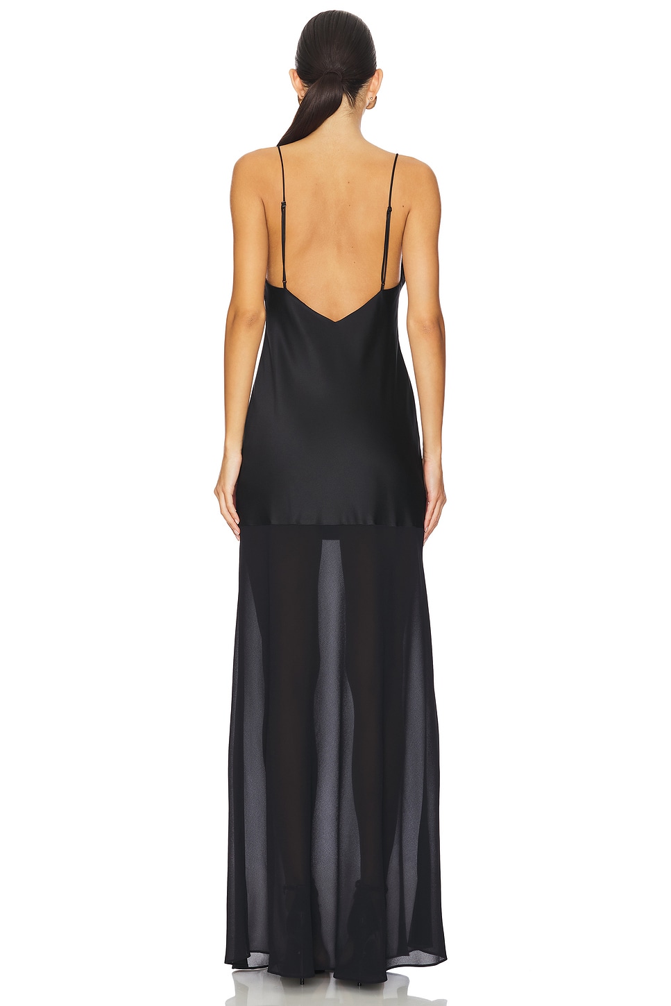 Vienna Satin Maxi Dress