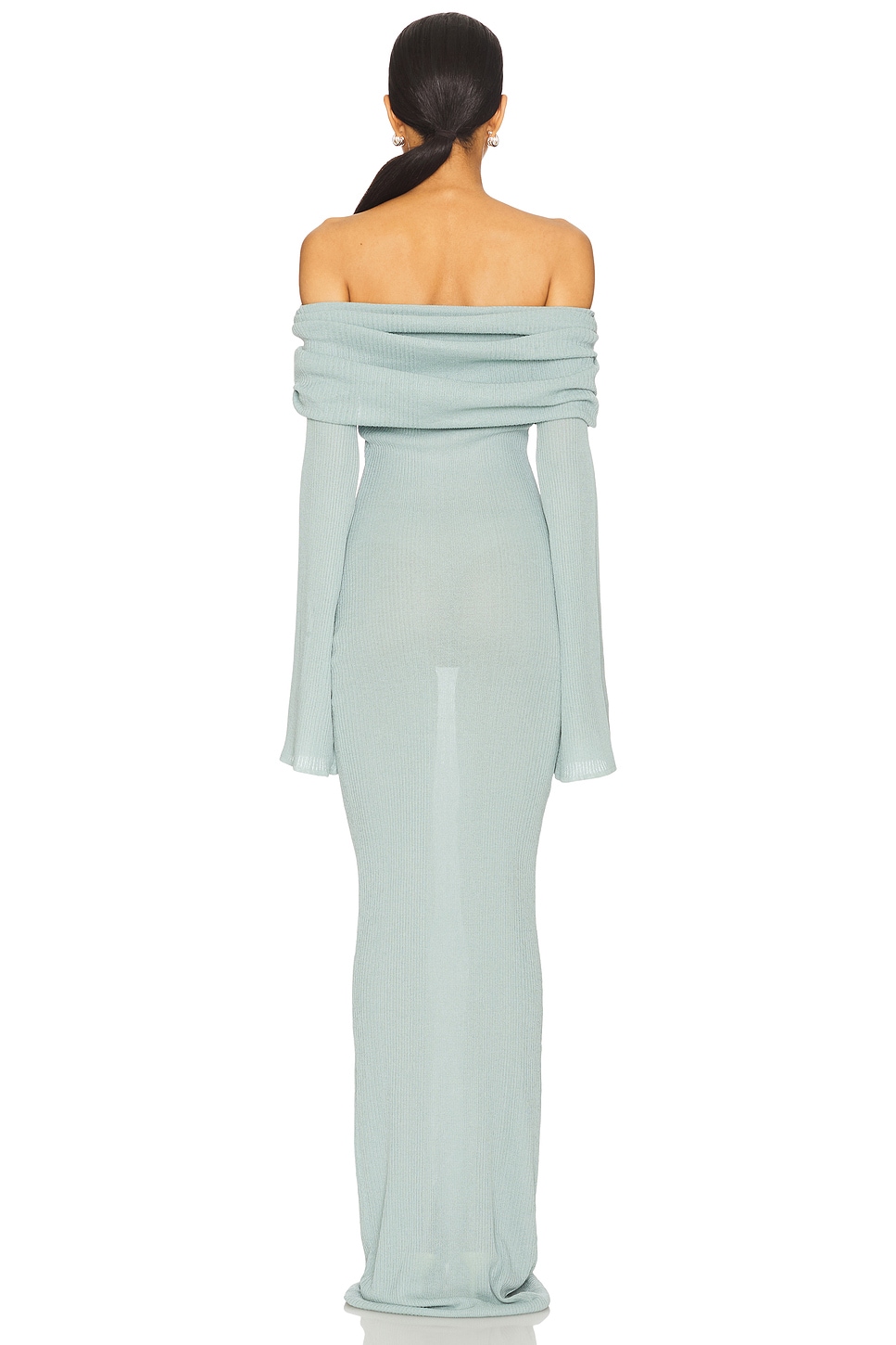 SEROYA Xenia Maxi Dress in Frosted Sea REVOLVE - Main Image