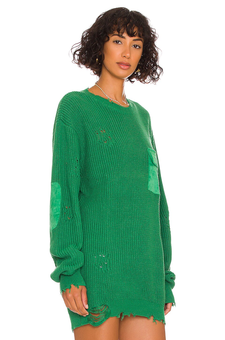SER.O.YA Devin Sweater Green in Amazon