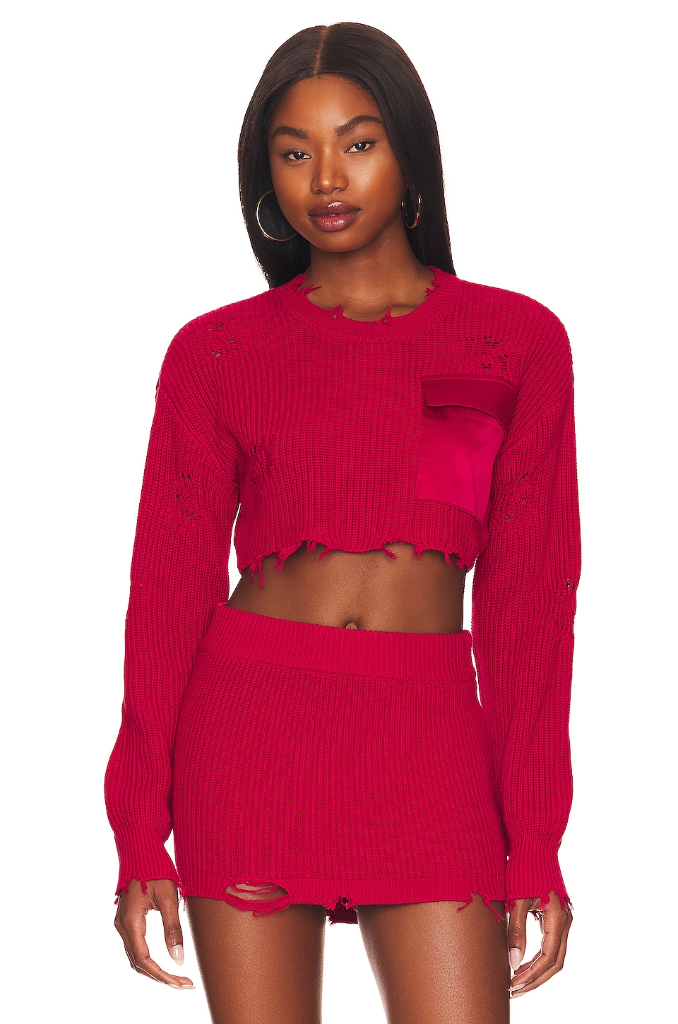 Revolve red sale sweater