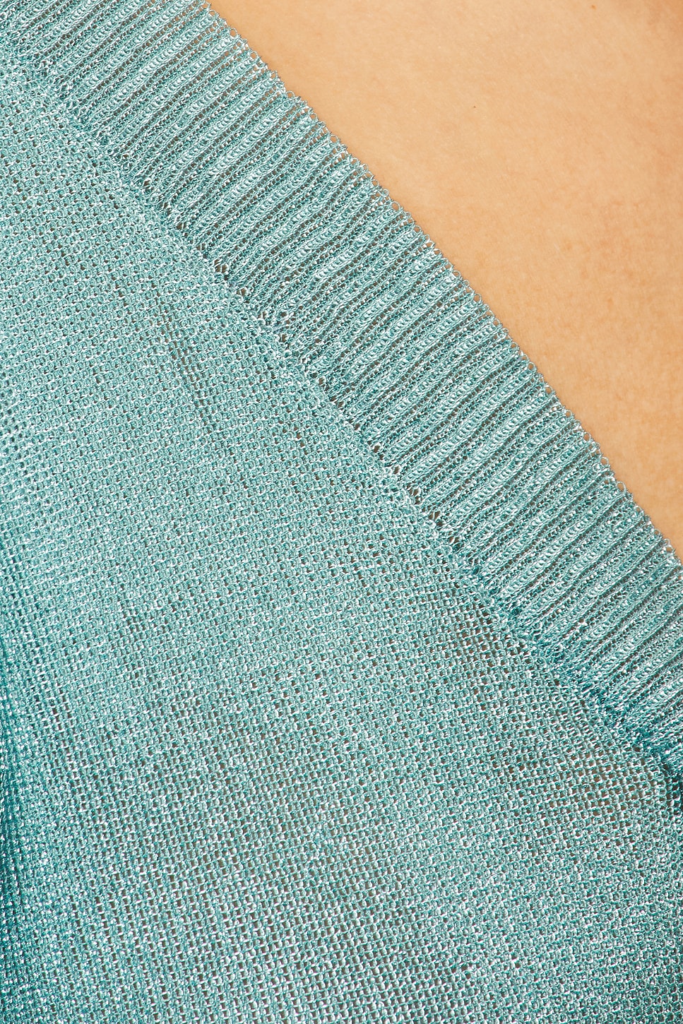 SER.O.YA Moni Metallic Cardigan Top thumbnail