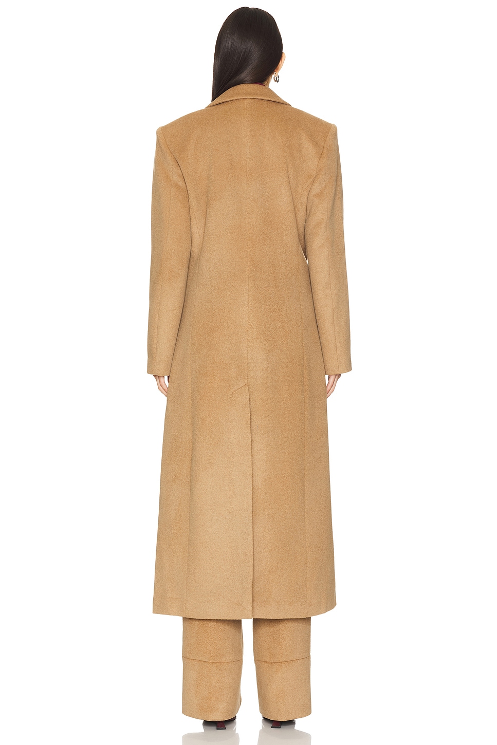Leche Wool Coat - Thumbnail 4