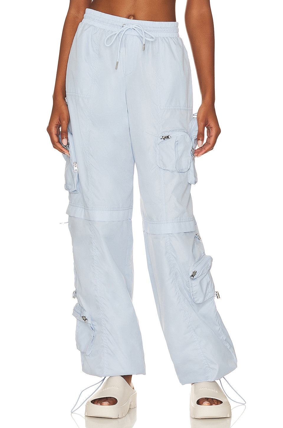 Buy Flying Machine Twill Slim Fit Cargo Trousers 