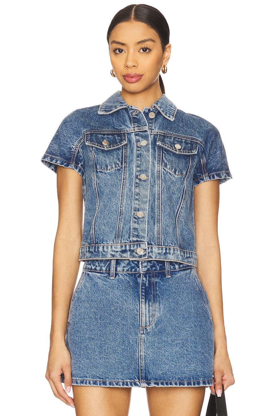 Magda Cap Sleeve Top - Thumbnail 2