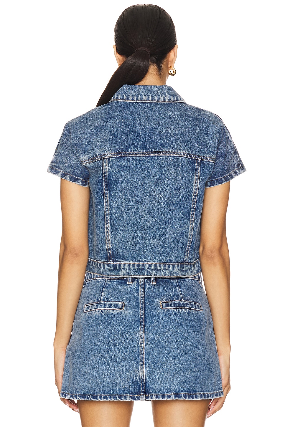 Magda Cap Sleeve Top - Thumbnail 4