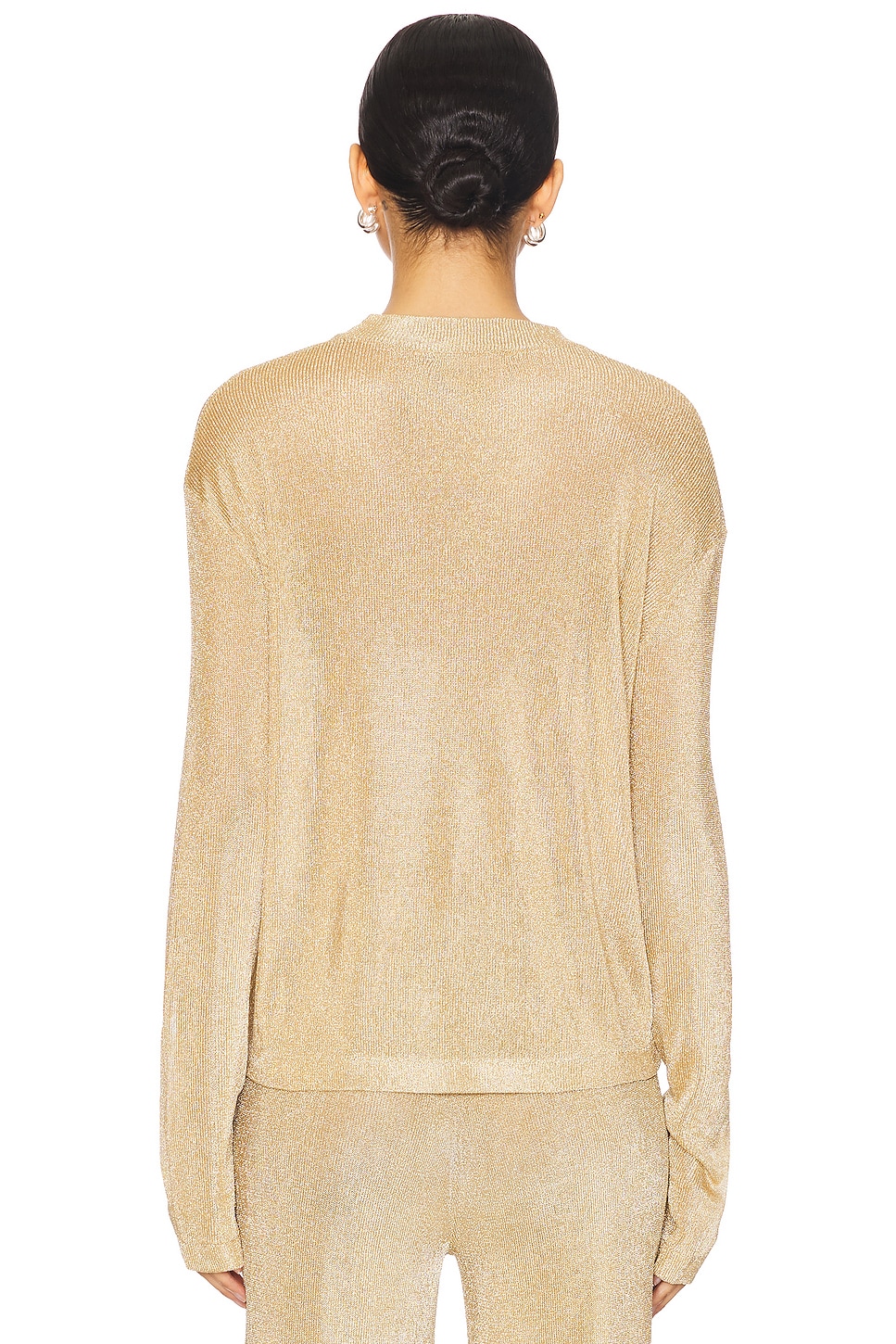 SER.O.YA Hana Metallic Knit Top thumbnail