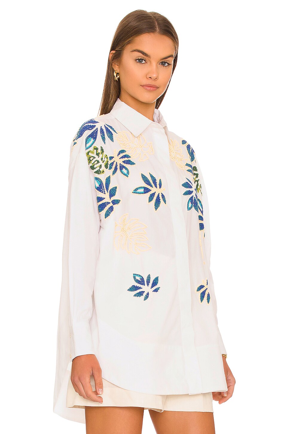SER.O.YA Benson Shirt in White