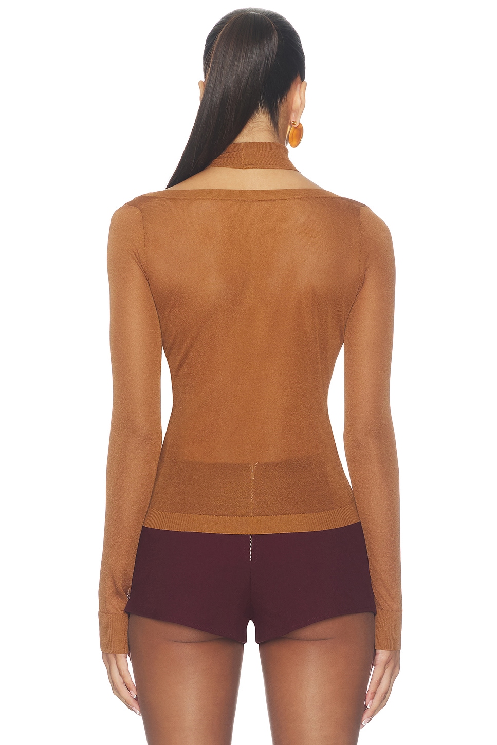 SER.O.YA Santana Knit Turtleneck Top