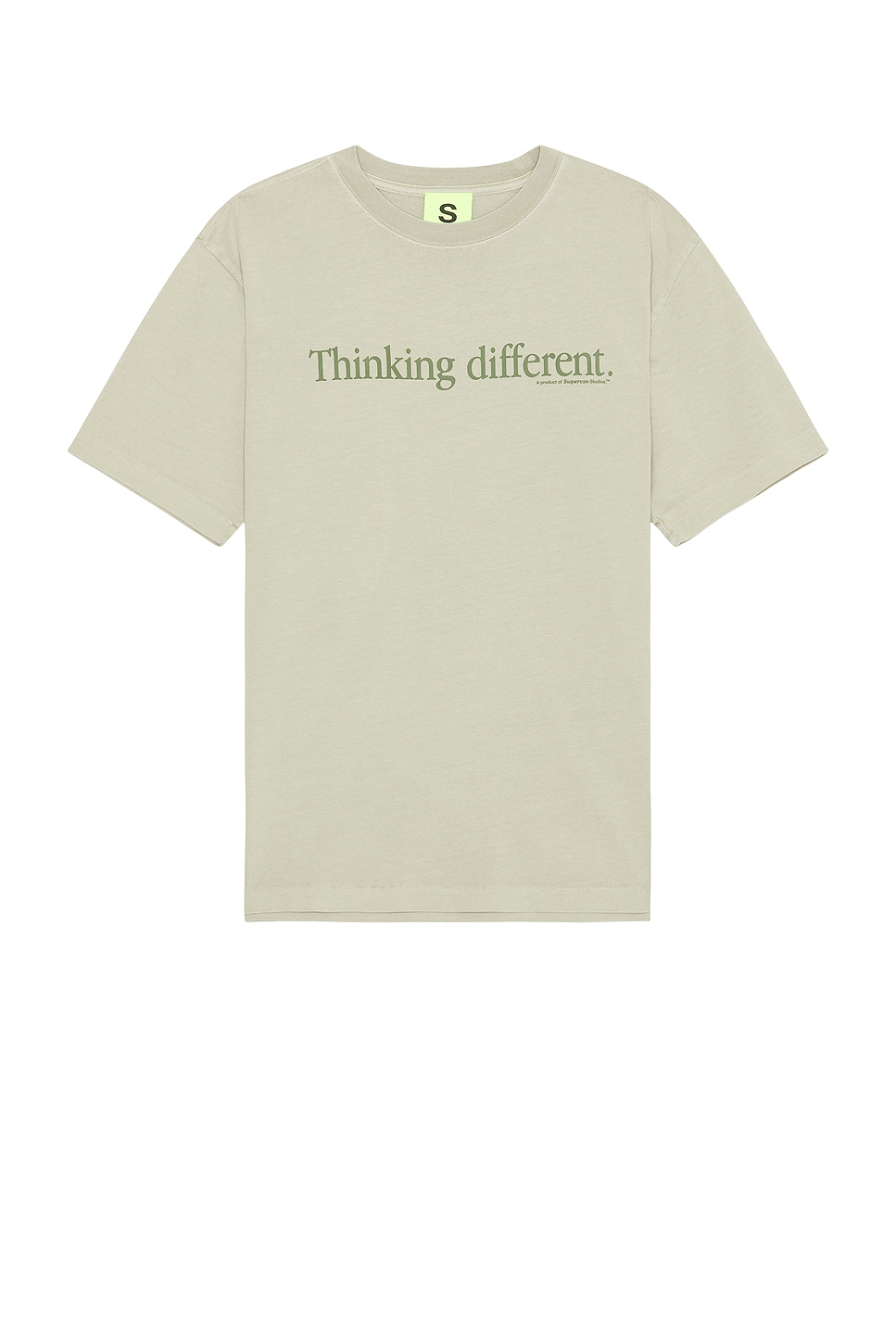 SUPERVSN Thinking Different Tee in Sage | REVOLVE