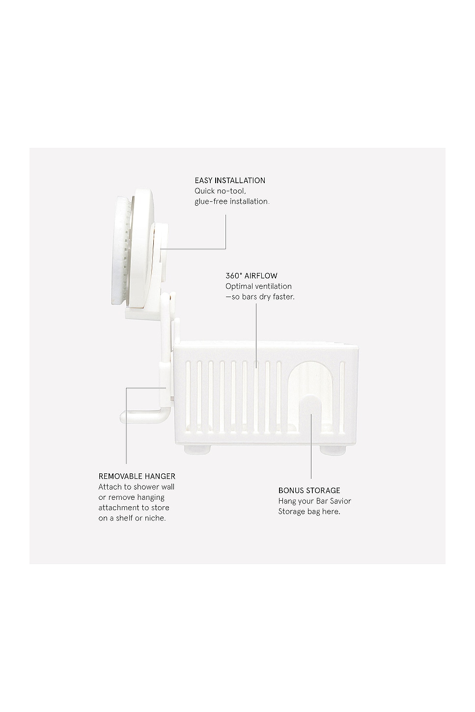 Bar Home Shower Organizer