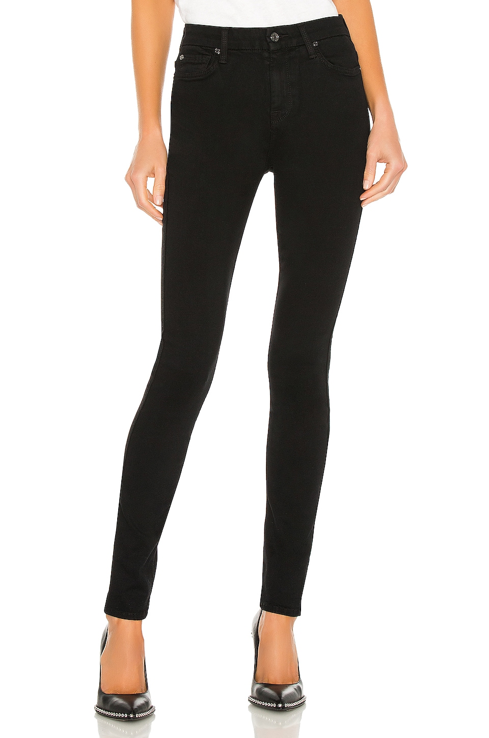 7 For All Mankind The High Waist Skinny 