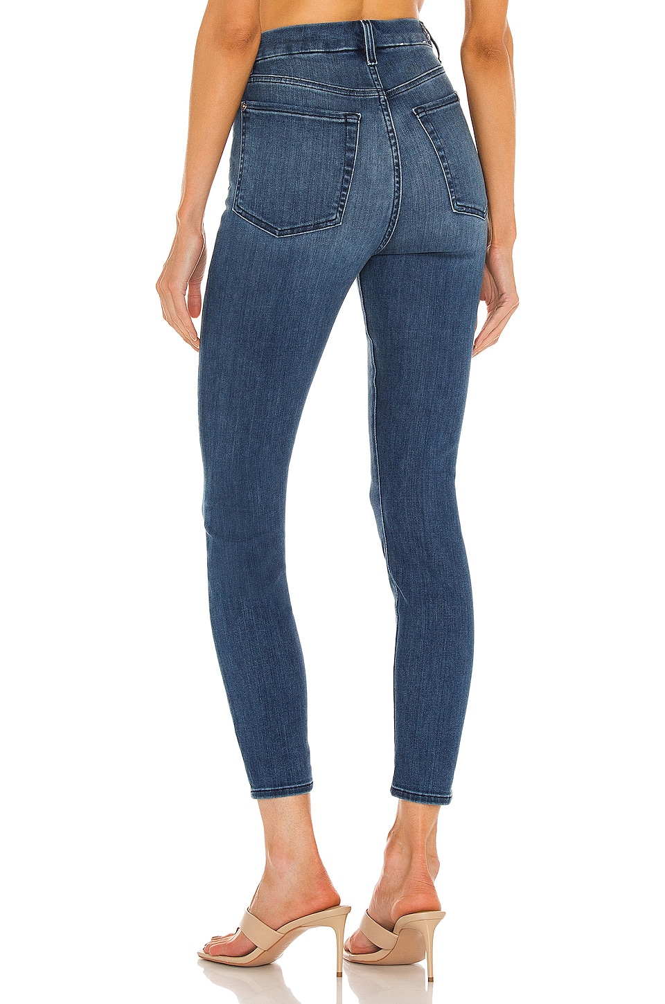 7 for all mankind aubrey super high waist skinny jeans