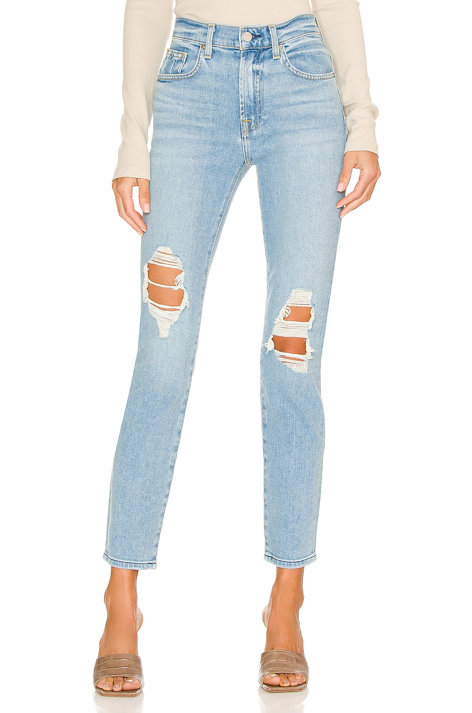 7 For All Mankind Peggi Straight in Sierra Madre | REVOLVE