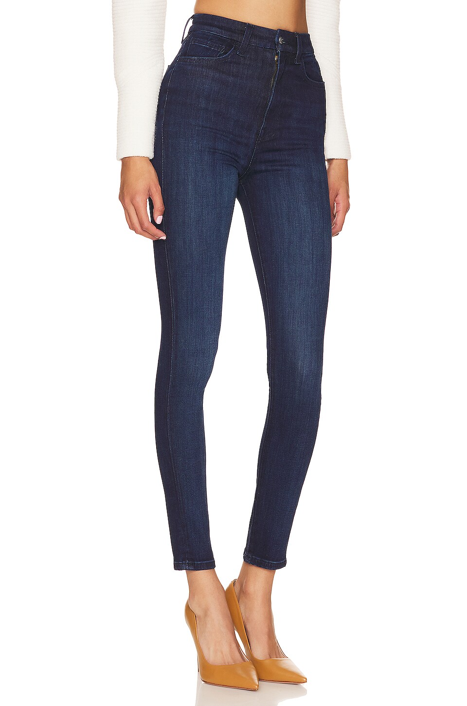 7 For All Mankind Ultra High Rise Skinny in Mariposa