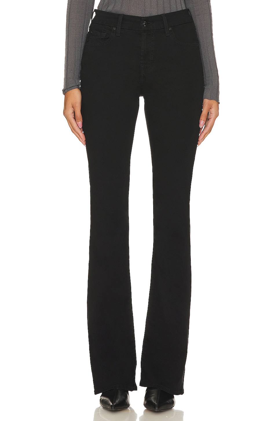 7 For All Mankind Kimmie Bootcut in Rinse | REVOLVE