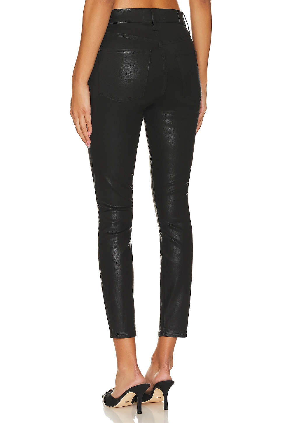 7 For All Mankind High Waist Ankle Skinny Jeans