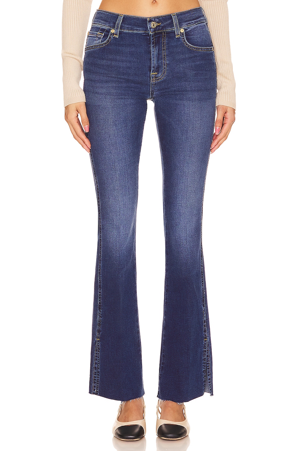 7 For All Mankind Bootcut Tailorless in Duchess | REVOLVE