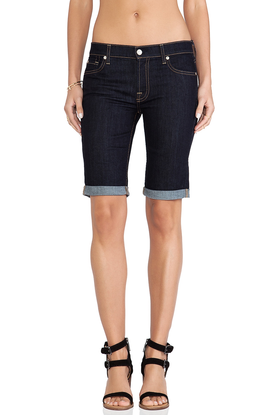 7 for all mankind bermuda shorts