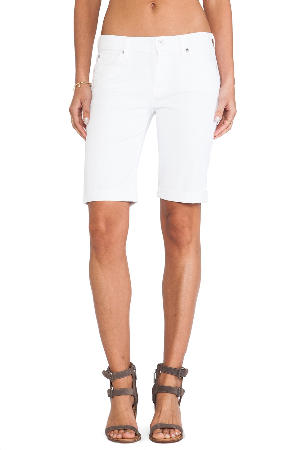 7 for all mankind bermuda shorts