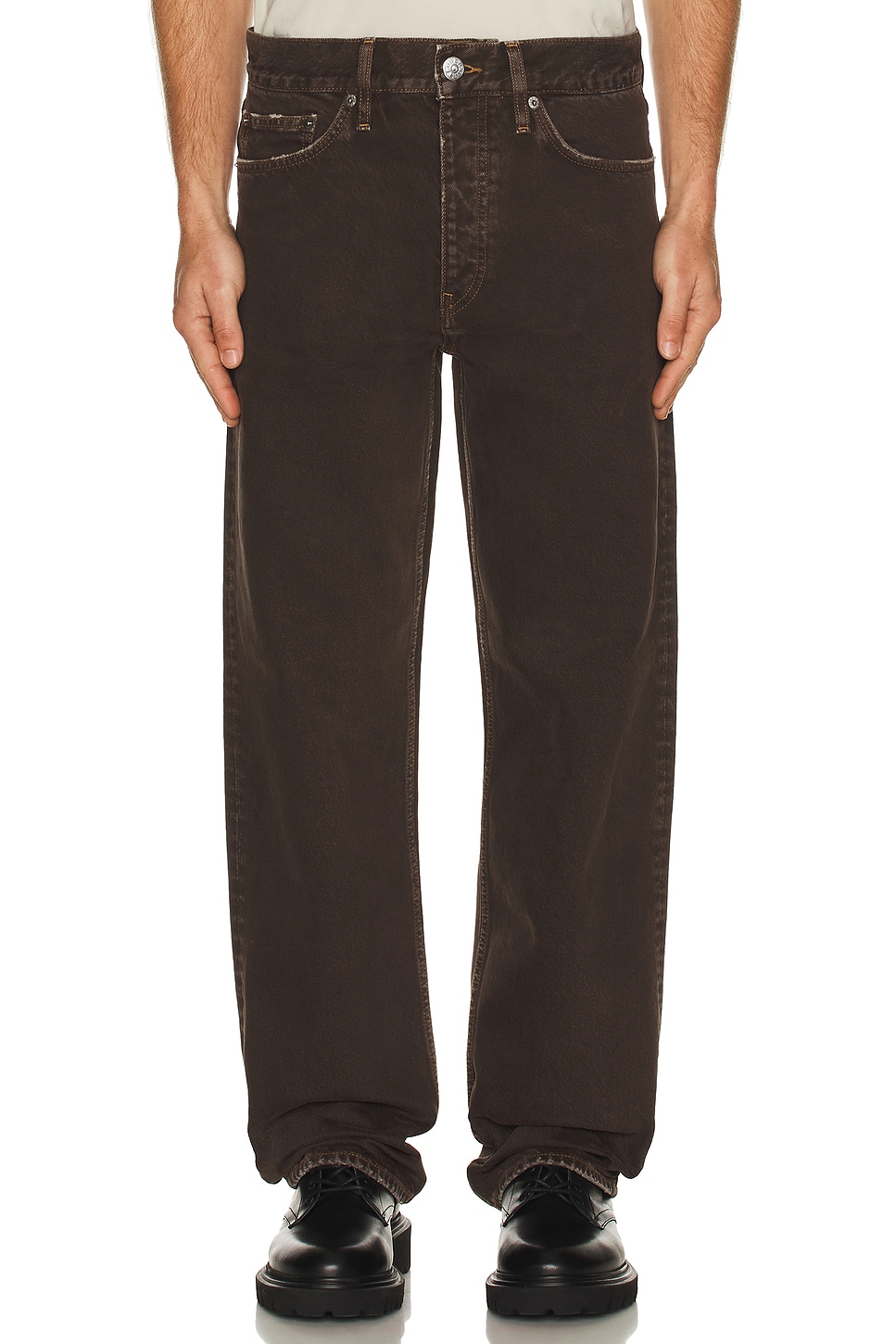 【SUNFLOWER】Loose Fit Jeans／Vintage Brown Sunflower Loose Jean in Vintage Brown | REVOLVE