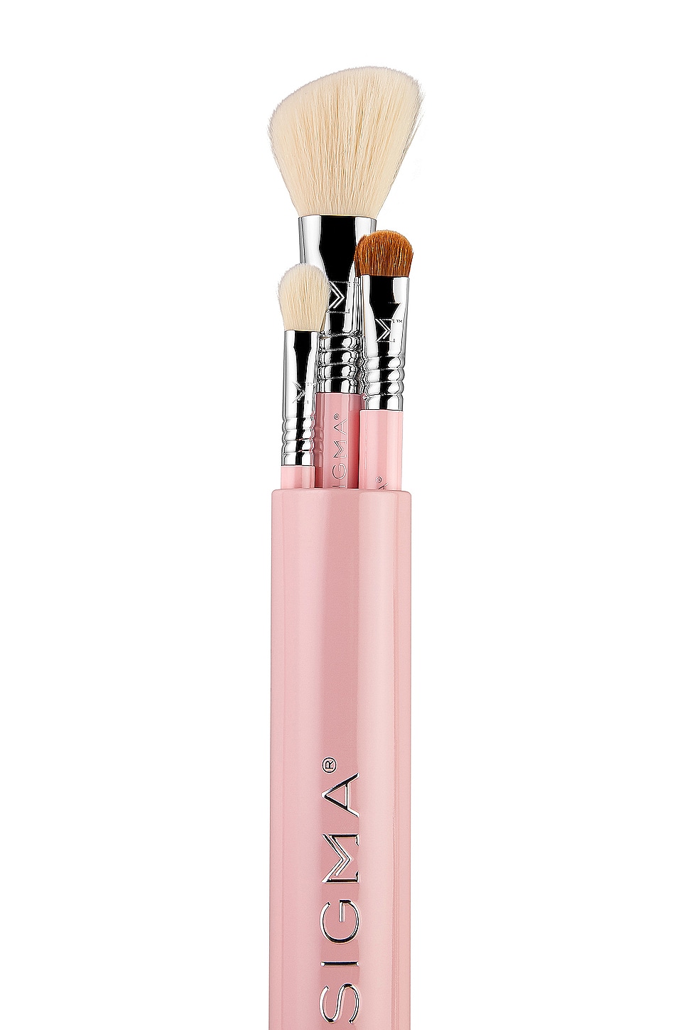 Sigma Beauty Essential Trio Brush Set in Pink