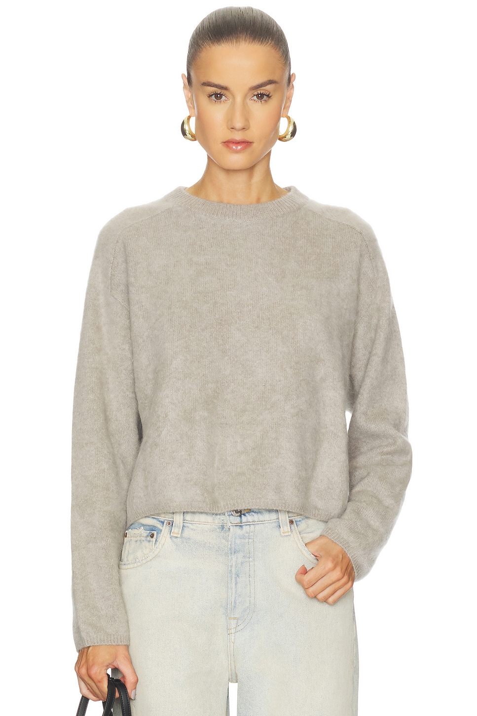 Brushed Crewneck Sweater - thumbnail 2