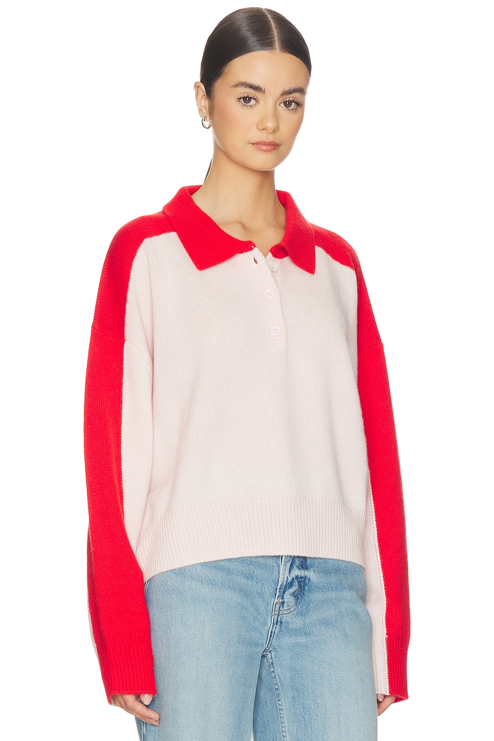 Color Block Polo Shirt - thumbnail 3