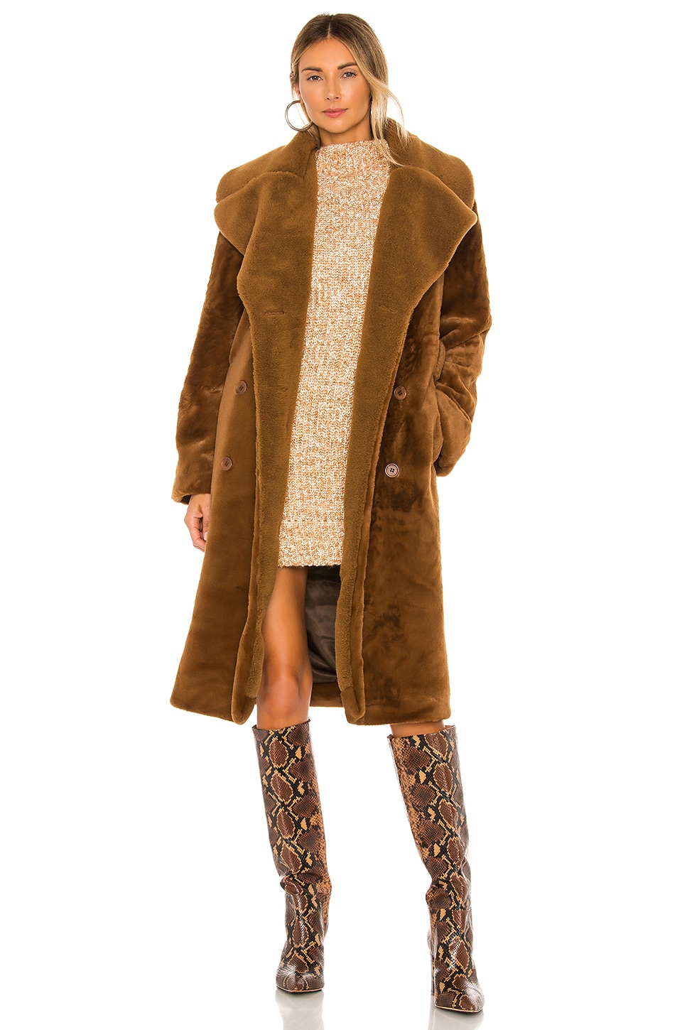 Stine Goya Happy Faux Fur Jacket in 