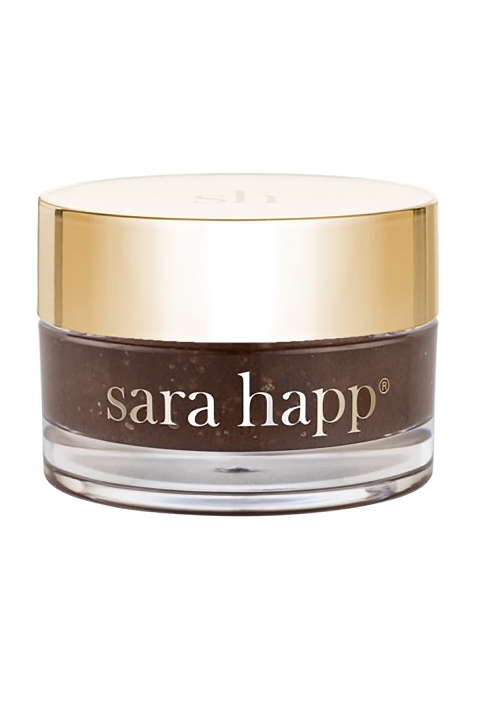 sara happ The Lip Scrub in Brown Sugar