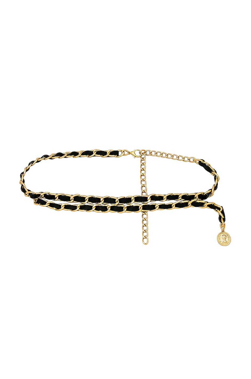 SHASHI Reign Belt in Gold
