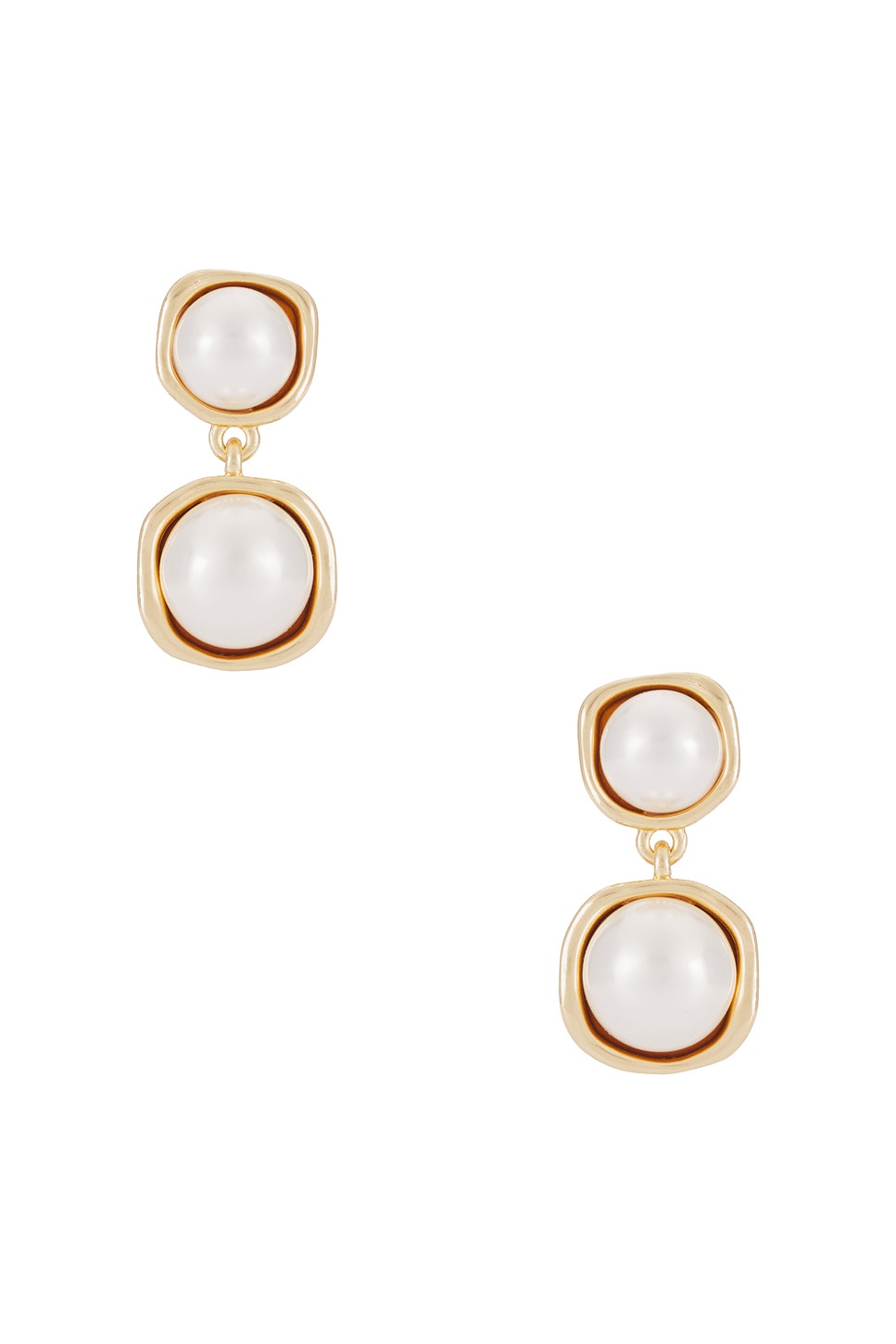 SHASHI Noor Pearl Drop Earring in Ivory | REVOLVE