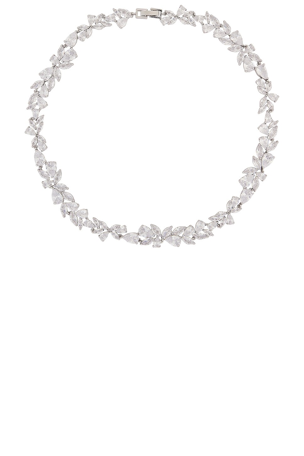 Fallen Leaf Tennis Necklace