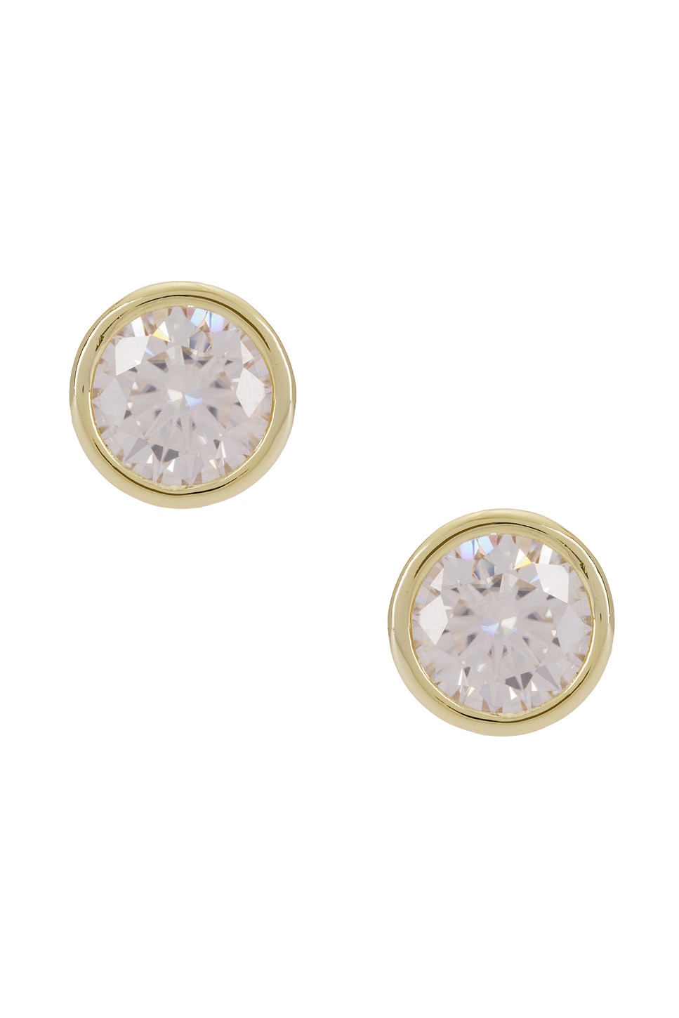 Bezel Solitaire Stud