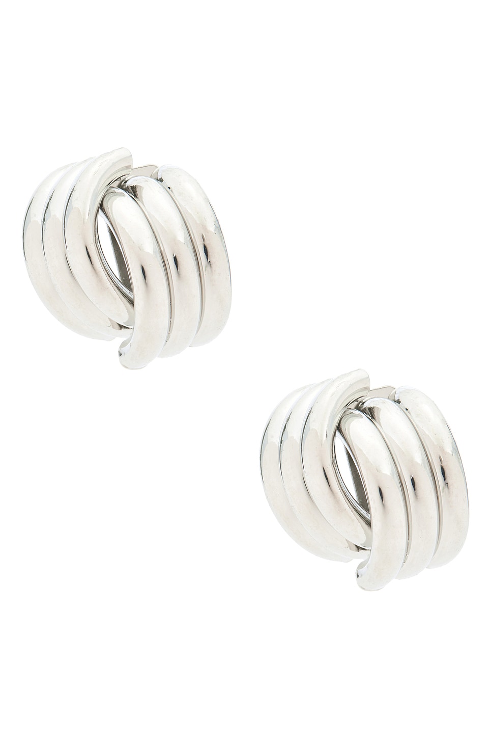 SHASHI x REVOLVE Knot Earrings in Silver | REVOLVE
