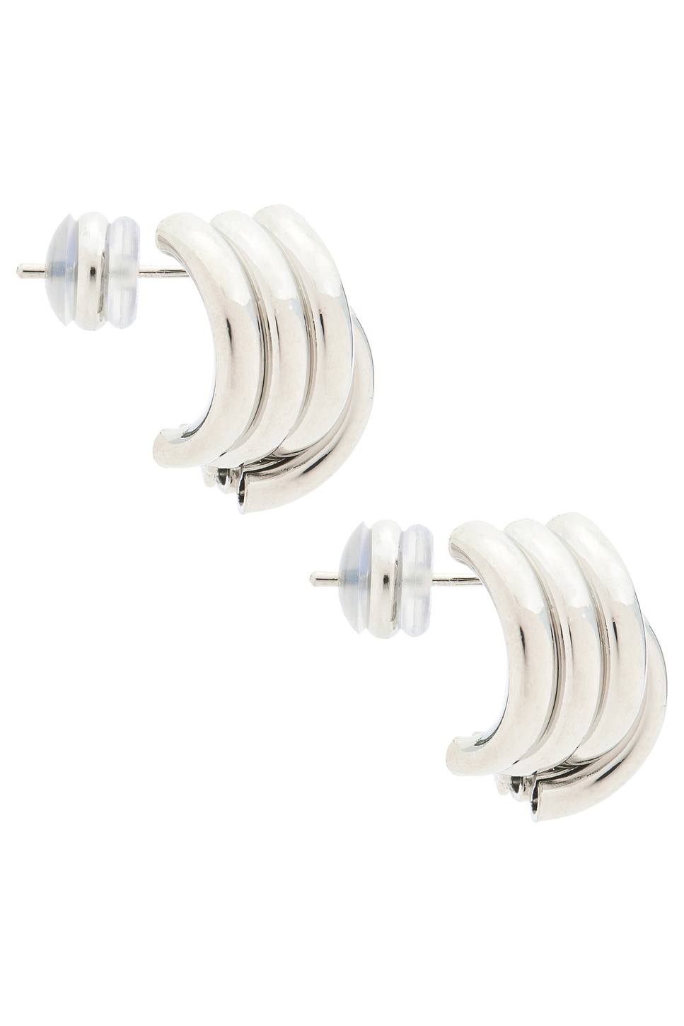 SHASHI x REVOLVE Knot Earrings in Silver | REVOLVE